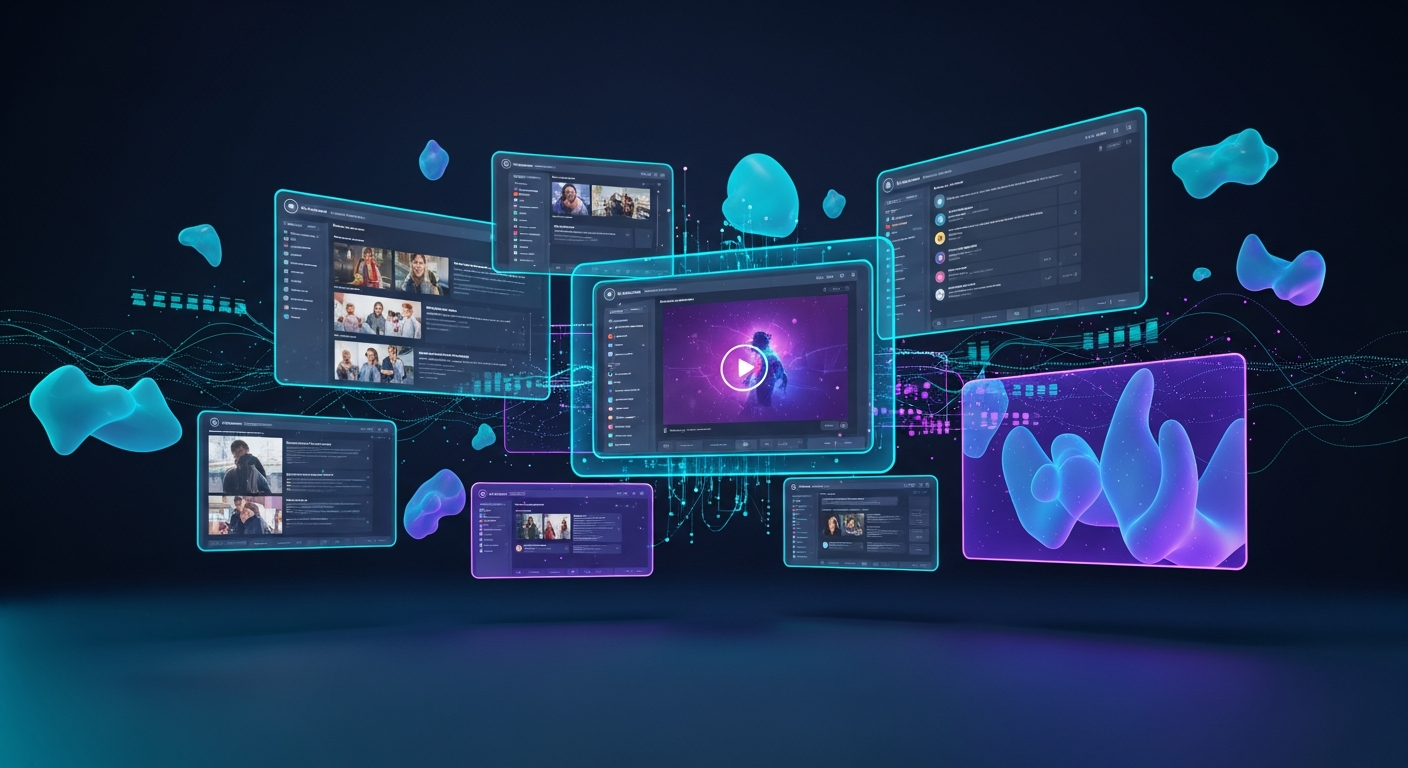 AI content automation dashboard